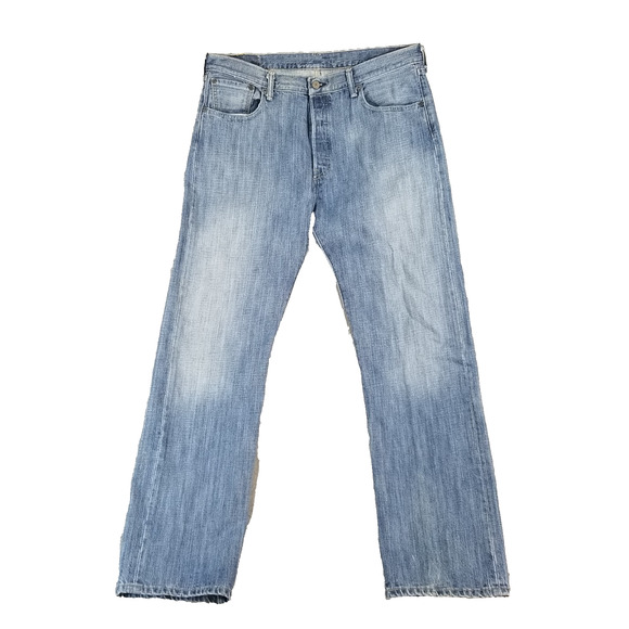 Levi's Other - Levi's 501 jeans men's 36x32 original button fly regular fit blue denim pants